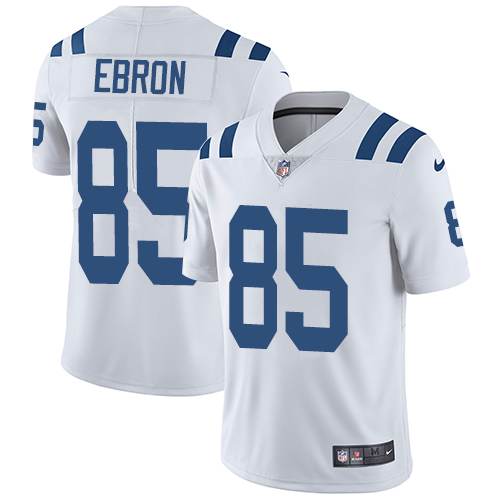 Indianapolis Colts #85 Limited Eric Ebron White Nike NFL Road Men Vapor Untouchable jerseys->youth nfl jersey->Youth Jersey
